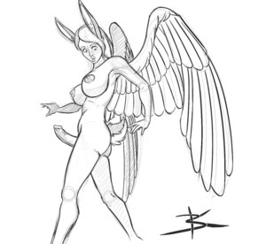 Rating: Explicit Score: 0 Tags: after_transformation animal_humanoid black-kitten black_and_white breasts digital_drawing_(artwork) digital_media_(artwork) e621 erection feathered_wings feathers genitals gynomorph herm humanoid humanoid_genitalia humanoid_penis intersex iona_itova lagomorph lagomorph_humanoid leporid_humanoid line_art mammal mammal_humanoid monochrome nipples nude penis rabbit_humanoid skvader solo wings User: bunchy7s