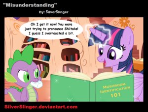 Rating: Safe Score: 0 Tags: book bookshelf chaoticbrony dialogue dragon duo e621 english_text equid equine feathered_wings feathers female friendship_is_magic fur furniture glowing green_eyes hair hasbro horn levitation library magic male mammal misunderstanding multicolored_hair my_little_pony mythological_creature mythological_equine mythological_scalie mythology pupils purple_body purple_eyes purple_feathers purple_fur purple_hair scalie slit_pupils soap soap_in_mouth sparkles spike_(mlp) tail text twilight_sparkle_(mlp) two_tone_hair window winged_unicorn wings User: bunchy7s
