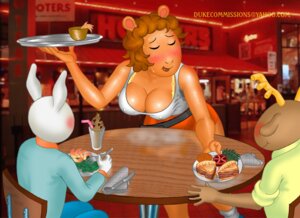 Rating: Questionable Score: 0 Tags: anthro arthur_(series) big_breasts blush bra_strap breasts brown_hair buster_baxter cleavage closed_eyes clothed female george_lundgren hooters jane_read milf nipple_bulge rule34 short_hair starcader sweat waitress young User: bunchy7s