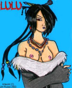 Rating: Explicit Score: 0 Tags: 1girls 2003 2d breasts breasts_out dress female female_only final_fantasy final_fantasy_x hair_ornament hairpin jim_russo lulu_(final_fantasy) nipples purple_lips red_eyes rule34 solo solo_female tagme User: bunchy7s