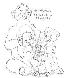Rating: Explicit Score: 0 Tags: anthro asthexiancal baloo bear cub disney female female_cub fur furry furry_only kit_cloudkicker male male/male male_cub mammal molly_cunningham monochrome penis rule34 straight talespin yaoi User: bunchy7s