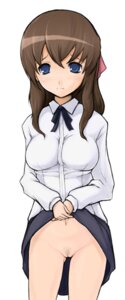 Rating: Explicit Score: 0 Tags: brown_hair female kurogane_no_linebarrel kurogane_no_linebarrels linebarrels_of_iron long_hair miu_kujou pubic_hair pussy rule34 User: bunchy7s