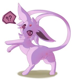 Rating: Explicit Score: 0 Tags: 1:1 anus butt e621 eeveelution espeon female feral generation_2_pokemon genitals kururi_itachi looking_back nintendo paws pokemon pokemon_(species) question_mark simple_background solo tail vulva white_background User: bunchy7s