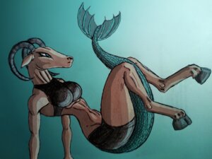 Rating: Questionable Score: 0 Tags: 2013 4:3 absurd_res anthro aquatic barefoot big_breasts biped blue_eyes bottomwear bovid breasts brown_body brown_skin capricorn_(heavel) capricorn_(zodiac) caprine clothing cloven_hooves e621 feet female fin fish_tail fur grey_body grey_fur heavel hi_res hooves horn hybrid leather mammal mythological_creature mythological_marine mythology non-mammal_breasts personification scalie scan sea_goat shirt shorts side_view solo tail tapering_tail topwear underwater unguligrade water western_zodiac User: bunchy7s