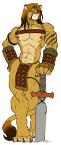 Rating: Safe Score: 0 Tags: anthro armor bottomwear clothing convincing_weapon cougar digital_media_(artwork) e621 eye_patch eyewear felid feline gideon gideon's_bestiary hi_res leaning loincloth male mammal melee_weapon muscular muscular_anthro muscular_male nipples pose simple_background solo strap_across_chest sword tail tail_tuft thick_thighs tuft weapon white_background wide_hipped_male wide_hips User: bunchy7s Rating: Safe Score: 0 Tags: anthro armor bottomwear clothing convincing_weapon cougar digital_media_(artwork) e621 eye_patch eyewear felid feline gideon gideon's_bestiary hi_res leaning loincloth male mammal melee_weapon muscular muscular_anthro muscular_male nipples pose simple_background solo strap_across_chest sword tail tail_tuft thick_thighs tuft weapon white_background wide_hipped_male wide_hips User: bunchy7s