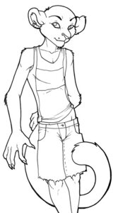 Rating: Safe Score: 0 Tags: anthro biped black_and_white bottomwear clothed clothing e621 ear_piercing felid fitzgerald fur male mammal monochrome pantherine piercing shirt shorts simple_background solo standing tail topwear white_background zeriara User: bunchy7s