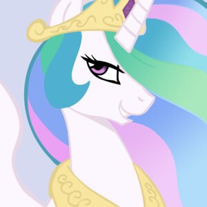 Rating: Safe Score: 0 Tags: 1:1 crown digital_media_(artwork) e621 equid equine feathered_wings feathers female feral friendship_is_magic hair hasbro headgear horn looking_at_viewer mammal megasweet multicolored_hair my_little_pony mythological_creature mythological_equine mythology princess princess_celestia_(mlp) purple_eyes rainbow_hair royalty simple_background solo tiara toony uhoh white_body white_feathers winged_unicorn wings User: bunchy7s