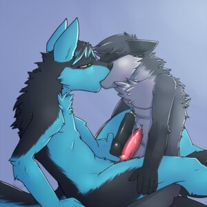 Rating: Explicit Score: 0 Tags: 1:1 2013 animal_genitalia animal_penis anthro anthro_on_anthro arm_support black_body black_fur black_hair black_penis blue_background blue_body blue_fur blue_hair bodily_fluids canid canine canine_genitalia canine_penis canis cum deimykins domestic_dog duo e621 erection eyes_closed frottage fur genital_fluids genitals green_eyes grey_body grey_fur grey_hair hair half-closed_eyes holding_penis kissing knot looking_at_another looking_at_partner looking_pleasured male male/male mammal milorotakai multicolored_body multicolored_fur multicolored_hair narrowed_eyes nude on_lap penile penis penises_touching pink_penis procyonid raccoon sex simple_background sitting spread_legs spreading syynx tail two_tone_body two_tone_fur two_tone_hair white_body white_fur User: bunchy7s