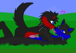 Rating: Explicit Score: 0 Tags: 5_fingers animal_genitalia animal_penis anthro anthro_on_anthro biped black_body black_fur blue_body blue_eyes blue_fur bodily_fluids butt canid canine canine_genitalia canine_penis canis claws cuddling day detailed_background drago duo e621 erection eye_contact fingers frottage fur genital_fluids genitals grass half-closed_eyes head_tuft heart_symbol hug humanoid_genitalia humanoid_penis hybrid_genitalia hybrid_penis kissing knot looking_at_another looking_at_partner lying male male/male mammal multicolored_body multicolored_fur narrowed_eyes nimex nude on_back on_front on_ground open_mouth outside penile penis penises_touching plant precum red_body red_fur romantic romantic_couple saliva saliva_string sex sky splashyu tail teeth tongue tongue_out tuft two_tone_body two_tone_fur wolf User: bunchy7s