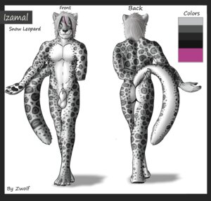 Rating: Explicit Score: 0 Tags: 2013 animal_genitalia anthro balls biped black_border black_pawpads border butt claws color_swatch e621 english_text felid flaccid front_view fully_sheathed fur genitals grey_hair hair holding_tail izamal leopard male mammal markings model_sheet pantherine pawpads paws penis pose pubes shaded sheath simple_background snow_leopard soft_shading solo spots spotted_body spotted_fur spotted_skin tail text white_background white_body white_claws white_eyes white_fur zwolf User: bunchy7s
