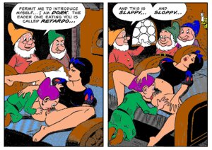 Rating: Explicit Score: 0 Tags: 1girls 4boys age_difference barefoot bashful_(snow_white) bed being_watched black_hair bottomless clothed_male_nude_female clothes comic cunnilingus disney disney_princess doc_(snow_white) dopey_(snow_white) dwarf english english_text female gangbang hair_bow hand_on_another's_head happy_(snow_white) human imminent_sex larger_female lipstick male multiple_boys multiple_males old_male older_male oral princess pubic_hair pussy queue royalty rule34 size_difference smaller_male sneezy_(snow_white) snow_white_(disney) snow_white_and_the_seven_dwarfs_(1937_film) speech_bubble spread_legs straight teenager text unshaved_pussy watching younger_female User: bunchy7s