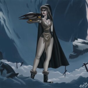 Rating: Questionable Score: 0 Tags: 1:1 1girls 2010 asian bird blastedgoose boots breasts cape cleavage closed_mouth clothes color disney disney_villains falcon female female_only feral footwear grey_skin hayabusa_(mulan) hood human mae_uy mulan mulan_(1998_film) open_eyes outdoors rule34 rule_63 shan_yu snow solo standing white_eyes User: bunchy7s