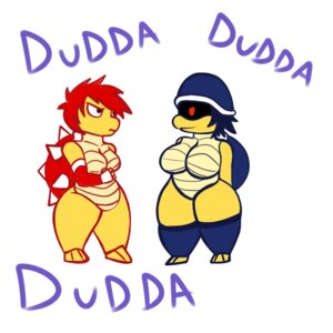 Rating: Questionable Score: 0 Tags: 1:1 anthro big_breasts breasts buzzy_beetle duo e621 female koopa mario mario_bros nintendo non-mammal_breasts nude reptile scalie shell spiny unknown_artist User: bunchy7s