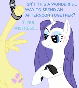 Rating: Questionable Score: 0 Tags: arrkhal bdsm blue_eyes bondage bound cutie_mark dialogue dominant dominant_female duo e621 english_text equid equine feathered_wings feathers female female/female feral fluttershy_(mlp) friendship_is_magic hair hasbro horn long_hair mammal my_little_pony mythological_creature mythological_equine mythology pegasus purple_hair rarity_(mlp) riding_crop short_hair sketch submissive submissive_female text unicorn wet_hair whip whipping wing_boner wings yellow_body yellow_feathers User: bunchy7s