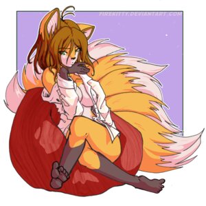Rating: Questionable Score: 0 Tags: anthro bottomless breasts canid canine cleavage clothed clothing e621 female firekitty fox mammal multi_tail solo tail User: bunchy7s Rating: Questionable Score: 0 Tags: anthro bottomless breasts canid canine cleavage clothed clothing e621 female firekitty fox mammal multi_tail solo tail User: bunchy7s