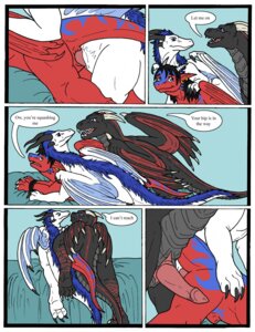 Rating: Explicit Score: 0 Tags: anal anal_penetration animal_genitalia antihuman bed black_body bound chibisuke comic cyniras deihnyx dialogue dominant dominant_male dragon dragon_drive e621 english_text erection european_mythology feral feral_on_feral fully_sheathed furniture genitals group group_sex hi_res male male/male male_penetrated male_penetrating male_penetrating_male mane membrane_(anatomy) membranous_wings multiple_scenes mythological_creature mythological_scalie mythology nude penetration penis scalie sex sheath submissive submissive_male tail teeth text threesome trio western_dragon white_body wings User: bunchy7s