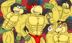 Rating: Explicit Score: 0 Tags: 5:3 abs anthro anthrofied balls biceps big_muscles black_ninjakoopa brother_(lore) brothers_(lore) bulge chain clothed clothing e621 flexing genitals gloves green_ninjakoopa group handwear hi_res huge_muscles kerchief koopa koopa_bros koopa_troopa male mario_bros mask muscleartguy muscular muscular_male nintendo paper paper_mario paper_mario_(2000) pecs pose pubes red_ninjakoopa reptile scalie shell-less sibling_(lore) skimpy speedo swimwear topless tortoise turtle yellow_ninjakoopa User: bunchy7s