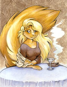 Rating: Safe Score: 0 Tags: 2002 alcohol anthro beverage biped blonde_hair blouse blue_eyes cafe cigar clothing cocktail e621 female food fruit fur furniture hair inside mammal martini megan_giles mephitid olive_(fruit) plant sitting skunk smoke smoking solo table tail tobacco topwear yellow_body yellow_fur User: bunchy7s