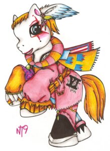 Rating: Safe Score: 0 Tags: alternate_species clothing crossover e621 equid equine eyeliner female final_fantasy final_fantasy_vi hasbro hi_res horse kefka_palazzo makeup mammal my_little_pony neotokyo9 ponification pony pre-g4 red_eyeliner simple_background solo square_enix style_emulation tail toony traditional_media_(artwork) User: bunchy7s