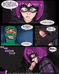 Rating: Explicit Score: 0 Tags: cheeba comic dave_lizewski erection fellatio female handjob hit-girl kick-ass male marvel marvel_comics mindy_macready oral penis rule34 straight_hair User: bunchy7s