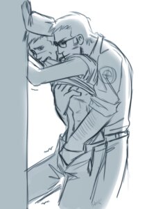 Rating: Explicit Score: 0 Tags: 2boys against_wall biting_clothes darklitria from_behind gay hand_down_pants hand_under_clothes hand_under_shirt handjob iliketobonkitbonkit jerking_off jerking_off_another male male_focus male_only nipple_play nipple_tweak rule34 scout_(team_fortress_2) shirt_in_mouth shirt_lift sniper_(team_fortress_2) tagme team_fortress_2 trembling yaoi User: bunchy7s
