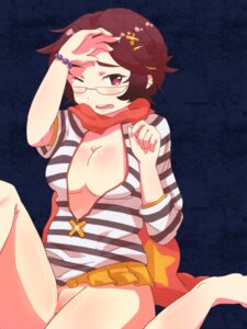 Rating: Explicit Score: 0 Tags: blush breasts cleavage criminal_girls female glasses large_breasts no_panties pussy ran_(criminal_girls) rule34 tear wink User: bunchy7s