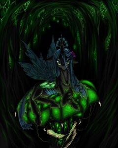 Rating: Safe Score: 0 Tags: 2012 4:5 arthropod changeling_(mlp) e621 female feral flower friendship_is_magic green_eyes green_hair hair hasbro insect_wings longinius looking_at_viewer my_little_pony plant queen_chrysalis_(mlp) solo wings User: bunchy7s