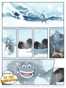 Rating: Safe Score: 0 Tags: 2010 anthro comic crossover dialogue disney duo e621 english_text fire giovanny_hernandez glowing glowing_eyes human humor male mammal monsters_inc nathan_drake naughty_dog open_mouth outside pixar smoke snow solo_focus sony_corporation sony_interactive_entertainment text uncharted what yeti User: bunchy7s
