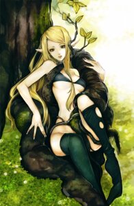 Rating: Questionable Score: 0 Tags: bikini bikini_top black_eyes bottomless breasts choker clothed clothing e621 elf female footwear hair hi_res humanoid humanoid_pointy_ears ishizue_kachiru jewelry legwear long_hair looking_at_viewer necklace not_furry plant pointy_ears sitting socks solo swimwear thigh_highs thigh_socks torn_clothing torn_legwear tree two-piece_swimsuit wood User: bunchy7s