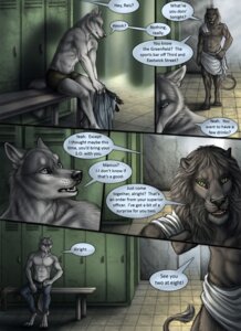 Rating: Questionable Score: 0 Tags: 2012 abs anthro barefoot belt bench biceps black_body black_fur black_mane black_nose black_tail blue_bottomwear blue_clothing blue_pants bottomwear boxers_(clothing) canid canine canis clothed clothing comic denim denim_bottomwear denim_clothing dialogue duo e621 ear_piercing ear_ring english_text featureless_chest feet felid fur green_eyes grey_body grey_fur grey_tail inside jeans karmakat lion locker locker_room male mammal mane muscular navel on_bench open_mouth pantherine pants pecs piercing pink_tongue reis ring ring_piercing rukis shorts sitting speech_bubble standing tail tattoo teeth text tongue topless towel towel_on_shoulder towel_only underwear whiskers wolf User: bunchy7s