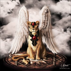 Rating: Safe Score: 0 Tags: 1:1 aokiiro armor cardcaptor_sakura detailed detailed_background e621 feathered_wings feathers felid female feral front_view jewelry keroberos lion looking_at_viewer mammal pantherine realistic solo tail wings User: bunchy7s