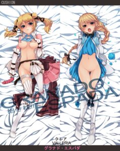 Rating: Questionable Score: 0 Tags: blonde_hair blue_eyes braid breasts claire_(granado_espada) dakimakura female fishnet_legwear fishnet_stockings fishnets granado_espada legs long_hair navel penguin_caee pussy rule34 solo thighhighs tied_hair twintails uncensored valeria_(granado_espada) valleria_(granado_espada) User: bunchy7s