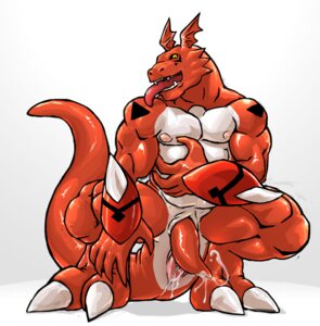 Rating: Explicit Score: 0 Tags: 2_toes after_sex animal_genitalia anthro anus bandai_namco biceps big_muscles big_penis black_sclera bodily_fluids claws cum cum_in_ass cum_inside digimon digimon_(species) e621 erection feet genital_fluids genital_slit genitals grisser guilmon looking_at_viewer male muscular muscular_anthro muscular_male nipples open_mouth pecs penis precum puffy_anus red_body red_penis red_skin scalie simple_background solo tail tapering_penis toe_claws toes tongue tongue_out white_background yellow_eyes User: bunchy7s