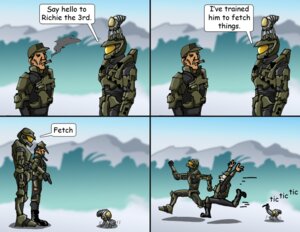 Rating: Safe Score: 0 Tags: alien ambiguous_gender armor body_armor cigar comic dialogue e621 english_text flood_(halo) flood_(infection_form) greeting halo_(series) human humor male mammal master_chief microsoft running text warrioronlydude xbox_game_studios User: bunchy7s