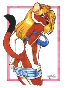 Rating: Questionable Score: 0 Tags: 2004 absurd_res anthro blonde_hair bottomwear bra breasts brown_eyes butt clothing domestic_cat e621 felid feline felis female hair hi_res looking_at_viewer mammal pinup pose shorts side_boob signature solo tail terrie_smith traditional_media_(artwork) underwear undressing User: bunchy7s Rating: Questionable Score: 0 Tags: 2004 absurd_res anthro blonde_hair bottomwear bra breasts brown_eyes butt clothing domestic_cat e621 felid feline felis female hair hi_res looking_at_viewer mammal pinup pose shorts side_boob signature solo tail terrie_smith traditional_media_(artwork) underwear undressing User: bunchy7s