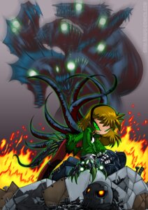 Rating: Safe Score: 0 Tags: all_fours bleedman blonde_hair bone claws demon destruction e621 female grim_tales_from_down_below group hair human looking_at_viewer mammal minimandy monster nergal_demon pupils sharp_teeth skull slit_pupils spikes teeth tentacle_creature tentacles young User: bunchy7s