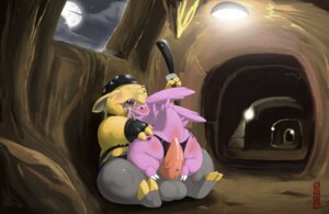 Rating: Explicit Score: 0 Tags: blush color cum drowzee feral indoors interspecies male male_only multiple_males nidoran nidoran♂ night nintendo nude penis pokemon rule34 sitting tagme yaoi User: bunchy7s