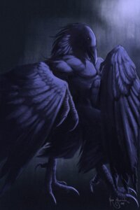 Rating: Safe Score: 0 Tags: 2009 abs abstract_background anthro athletic avian beak biceps biped bird blue_body blue_feathers claws corvid corvus_(genus) crow e621 feathered_wings feathers feet grey_background looking_at_viewer male muscular muscular_anthro nikota nude oscine passerine pecs pose raven realistic_wings rictal_bristles simple_background solo standing talons toe_claws toes white_eyes wings User: bunchy7s