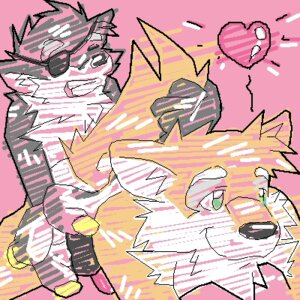 Rating: Questionable Score: 0 Tags: 1:1 anthro canid canine canis duo e621 fox fox_mccloud low_res male male/male mammal nintendo star_fox tail unknown_artist wolf wolf_o'donnell User: bunchy7s