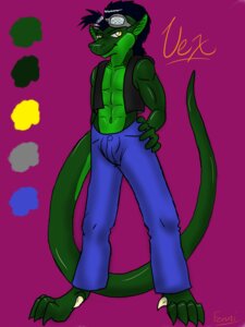 Rating: Safe Score: 0 Tags: 3:4 abstract_background anthro barefoot biped bottomwear claws clothed clothing denim denim_bottomwear denim_clothing e621 eyewear feet frozen_over goggles hair jeans lizard looking_at_viewer male model_sheet mohawk pants reptile scalie simple_background solo standing toe_claws toes topwear vest vex_(vex_raptor94) User: bunchy7s Rating: Safe Score: 0 Tags: 3:4 abstract_background anthro barefoot biped bottomwear claws clothed clothing denim denim_bottomwear denim_clothing e621 eyewear feet frozen_over goggles hair jeans lizard looking_at_viewer male model_sheet mohawk pants reptile scalie simple_background solo standing toe_claws toes topwear vest vex_(vex_raptor94) User: bunchy7s
