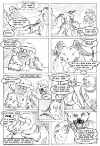 Rating: Questionable Score: 0 Tags: anthro bar black_and_white bovid box_cutter canid canine caprine comic comic_sans dialogue domestic_pig e621 english_text goat knife male mammal monochrome mulefoot slop suid suine sus_(pig) text wild_boar User: bunchy7s