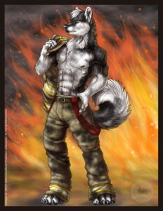 Rating: Safe Score: 0 Tags: abs anthro athletic belt biceps biped black_body black_fur black_nipples black_nose blue_eyes border bottomwear canid canine canis chest_tuft claws clothed clothing digital_media_(artwork) e621 embers fire firefighter full-length_portrait fur grey_body grey_fur grey_hair grin hair jacket male mammal morpheus muscular muscular_anthro nipples orange_border pants pecs portrait pose sabretoothed_ermine shirt smile solo standing toe_claws topless topwear tuft turnout_gear uniform wolf User: bunchy7s Rating: Safe Score: 0 Tags: abs anthro athletic belt biceps biped black_body black_fur black_nipples black_nose blue_eyes border bottomwear canid canine canis chest_tuft claws clothed clothing digital_media_(artwork) e621 embers fire firefighter full-length_portrait fur grey_body grey_fur grey_hair grin hair jacket male mammal morpheus muscular muscular_anthro nipples orange_border pants pecs portrait pose sabretoothed_ermine shirt smile solo standing toe_claws topless topwear tuft turnout_gear uniform wolf User: bunchy7s