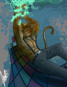 Rating: Safe Score: 0 Tags: abs abstract_background anthro beard belt biceps biped bottomwear braces brown_body brown_fur brown_hair chest_tuft clothed clothing domestic_cat e621 ear_piercing facial_hair felid feline felis flexing fur hair lying male mammal muscular muscular_anthro muscular_male nipples on_back pants pecs piercing pose red_hair shtarfish simple_background solo suspenders tail tan_body tan_fur topless tuft yellow_eyes User: bunchy7s Rating: Safe Score: 0 Tags: abs abstract_background anthro beard belt biceps biped bottomwear braces brown_body brown_fur brown_hair chest_tuft clothed clothing domestic_cat e621 ear_piercing facial_hair felid feline felis flexing fur hair lying male mammal muscular muscular_anthro muscular_male nipples on_back pants pecs piercing pose red_hair shtarfish simple_background solo suspenders tail tan_body tan_fur topless tuft yellow_eyes User: bunchy7s