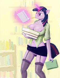 Rating: Explicit Score: 0 Tags: 2013 anthro anthrofied capt_hairball clothing e621 equid equine eyewear female friendship_is_magic fur genitals glasses hair hasbro horn legwear levitation magic mammal mouth_hold multicolored_hair my_little_pony mythological_creature mythological_equine mythology navel nipple_slip nipples purple_body purple_eyes purple_fur purple_hair solo stockings twilight_sparkle_(mlp) two_tone_hair unicorn vulva User: bunchy7s