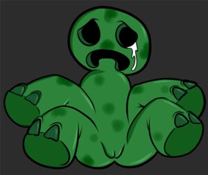 Rating: Explicit Score: 0 Tags: armless bodily_fluids creeper_(minecraft) crying digital_media_(artwork) e621 eye_socket female genitals green_body humanoid looking_at_viewer microsoft minecraft mojang multi_leg multi_limb not_furry sitting solo spread_legs spreading stare tears unknown_artist vulva xbox_game_studios User: bunchy7s