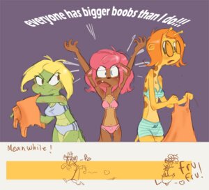 Rating: Questionable Score: 0 Tags: alligator alligatorid anthro blue_bra blue_clothing blue_panties blue_underwear bottomwear boy_shorts bra breast_envy breasts camp_lazlo cartoon_network cleavage clothed clothing crocodilian deer digital_drawing_(artwork) digital_media_(artwork) dressing e621 female frilly frilly_bra frilly_clothing frilly_panties frilly_underwear front-print_panties giraffe giraffid green_bra green_clothing green_panties green_underwear gretchen_(camp_lazlo) group herpestid hot_choc jane_doe_(camp_lazlo) male mammal mongoose nina_neckerly non-mammal_breasts panties patsy_smiles pattern_bottomwear pattern_bra pattern_clothing pattern_panties pattern_topwear pattern_underwear pink_bra pink_clothing pink_panties pink_underwear print_clothing print_panties print_underwear reptile reticulated_giraffe scalie scoutmaster_lumpus small_breast_angst striped_bottomwear striped_bra striped_clothing striped_panties striped_topwear striped_underwear stripes topwear training_bra underwear underwear_only yellow_mongoose User: bunchy7s