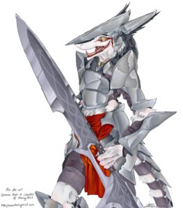 Rating: Safe Score: 0 Tags: 2004 anthro armor biped clothed clothed_anthro clothed_female clothing digital_drawing_(artwork) digital_media_(artwork) e621 english_text female female_anthro holding_melee_weapon holding_object holding_sword holding_weapon mammal melee_weapon open_mouth pira portrait pupils rain_silves sergal simple_background slit_pupils smile solo standing sword tail text three-quarter_portrait tongue url warrior weapon white_background User: bunchy7s