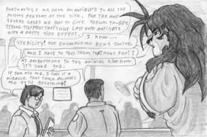 Rating: Safe Score: 0 Tags: 2008 ajinta comic dialogue e621 english_text felid greyscale human ill leovictor lion male mammal monochrome pantherine shaded sketch text User: bunchy7s