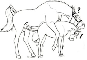 Rating: Explicit Score: 0 Tags: anatomically_correct animal_genitalia animal_penis balls black_and_white dominant duo e621 equid equine equine_genitalia equine_penis erection female feral feral_on_feral genitals hooves horse klaus_doberman larger_dom larger_male male male/female mammal monochrome nude penis sex size_difference smaller_female tail User: bunchy7s
