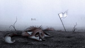 Rating: Safe Score: 0 Tags: 2010 ambiguous_gender canid canine e621 feral flag fog fox fur mammal multicolored_body multicolored_fur outside skia solo tail text white_flag User: bunchy7s